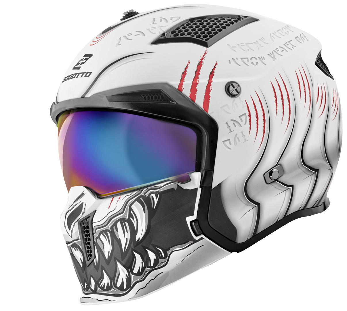 Bogotto Radic Waheela 22.06 Helmet, white, Size L for Men