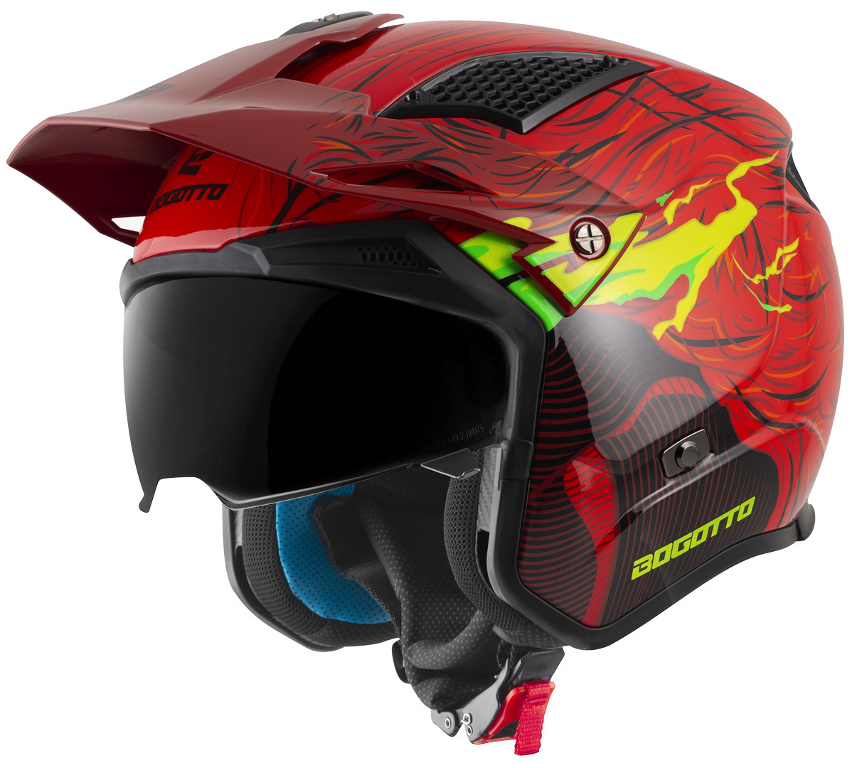 Casco Bogotto Radic Bestia 22.06 - Foto 4 di 23