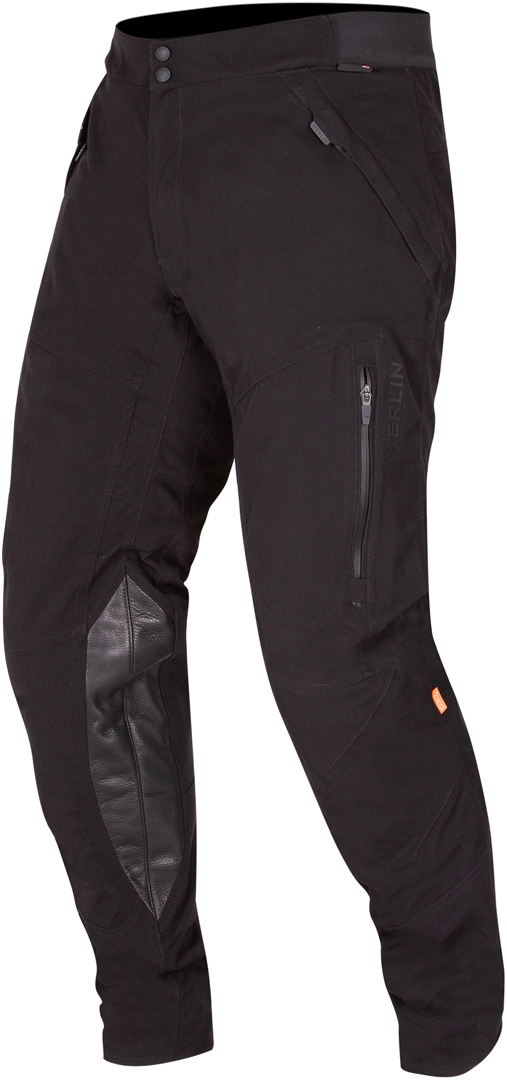 Merlin Borderlands D3O In Boot Motocyklowe spodnie tekstylne, czarny, Rozmiar S