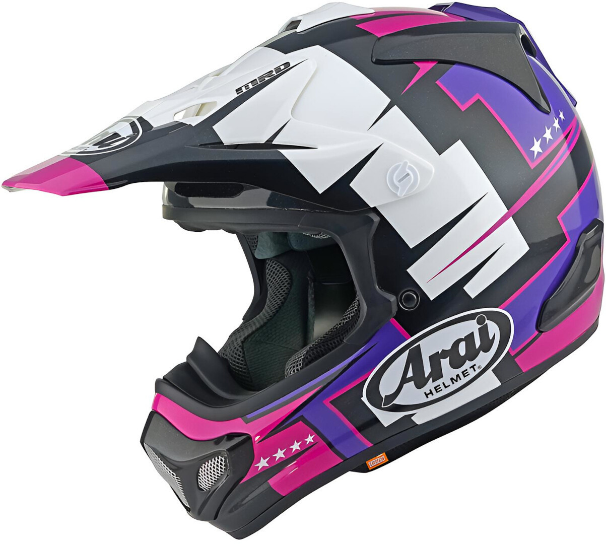 Arai Men's Multicolored Mx-V Evo Battle Motocross Helmet, Size S For