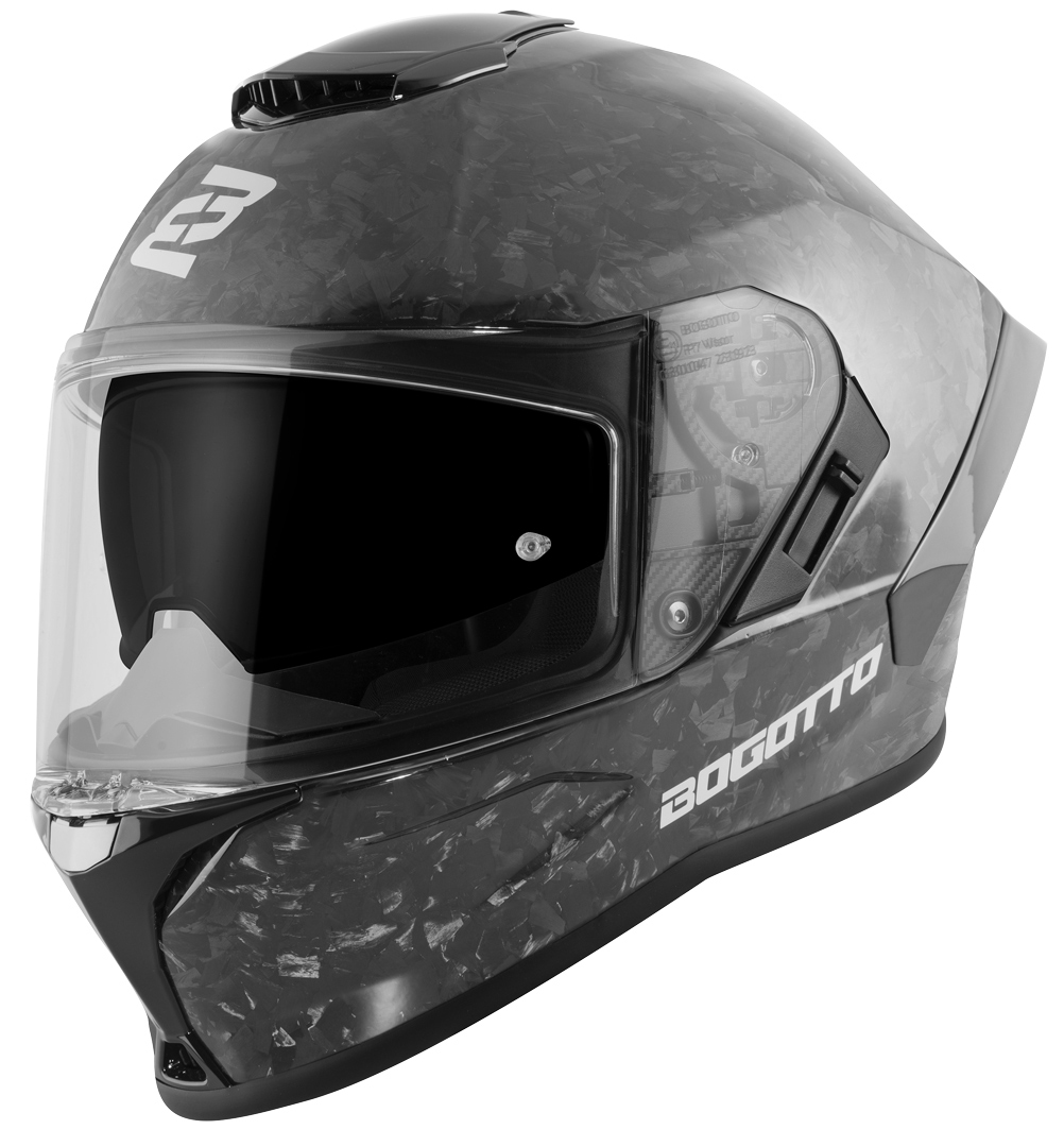 Bogotto Phantom Forged Carbon Helm - Bild 2 von 7
