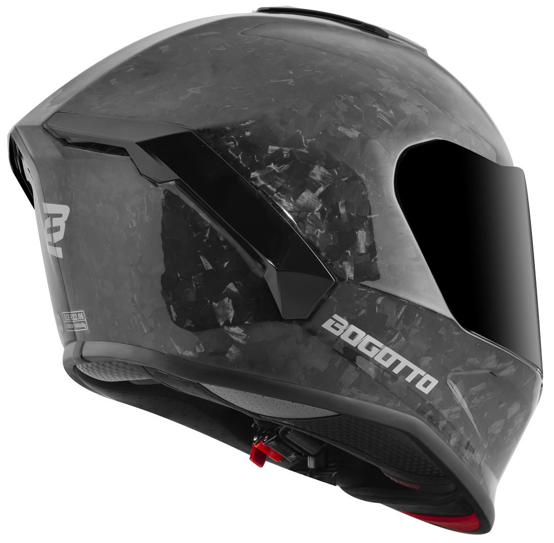 Bogotto Phantom Forged Carbon Helm - Bild 3 von 7
