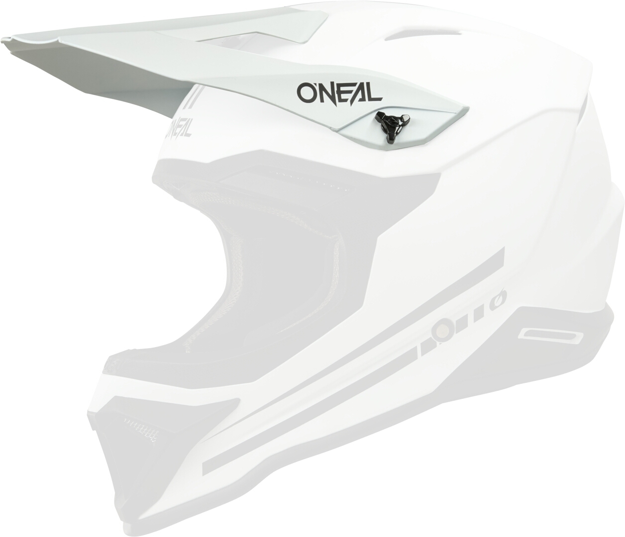 Oneal 1SRS Solid Helmet Peak, white for Men-image-193136599