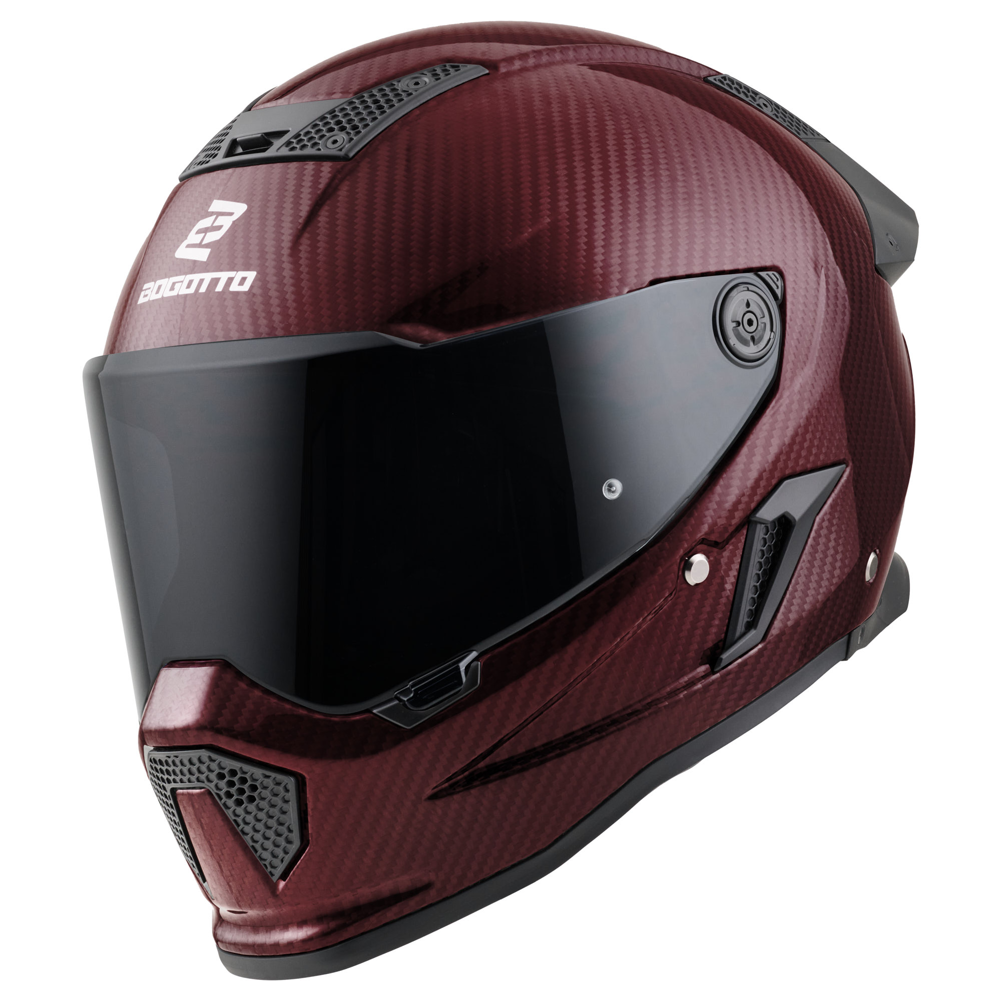 Bogotto Rapto Carbon Шлем Красный XS 