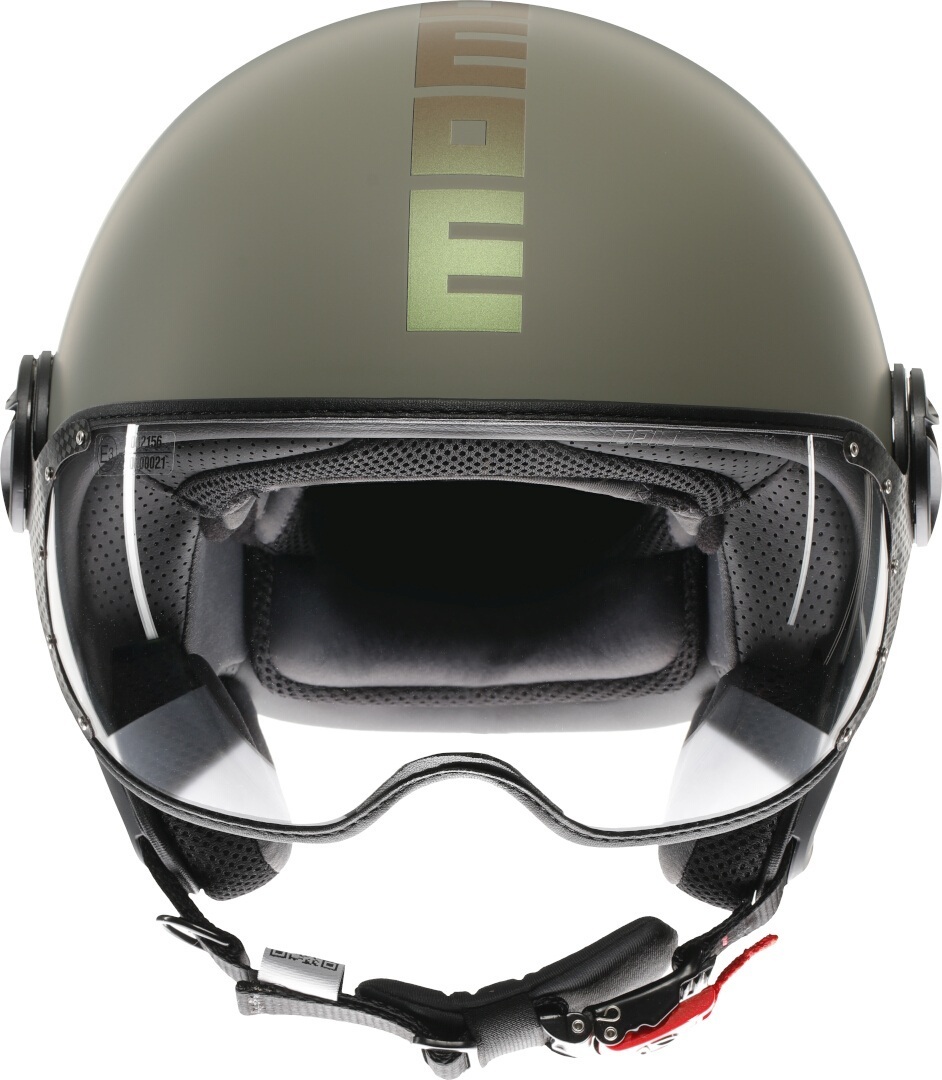 Photos - Motorcycle Helmet MOMO FGTR Classic Flip Jet Helmet, green, Size M for Men 