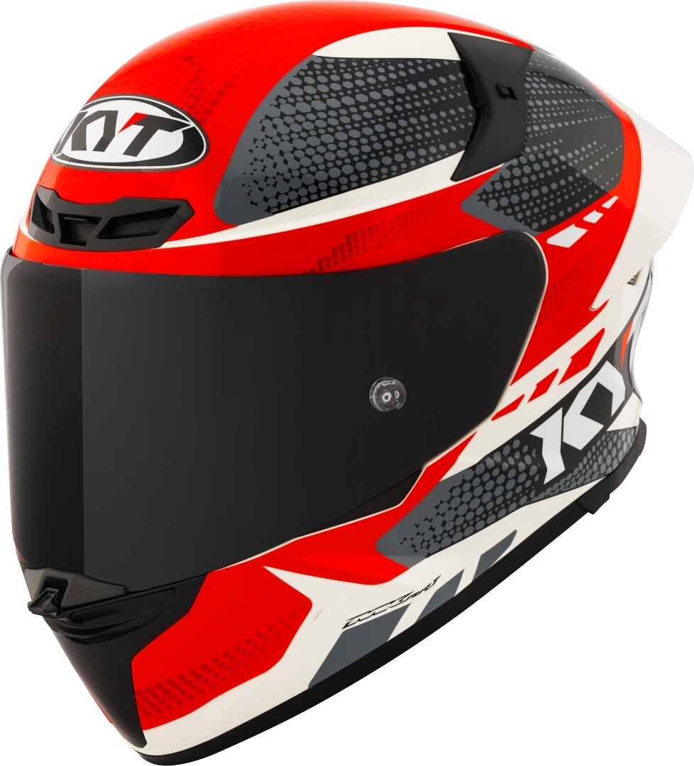 KYT TT-Revo Gear Casque, noir-rouge, taille 2XL