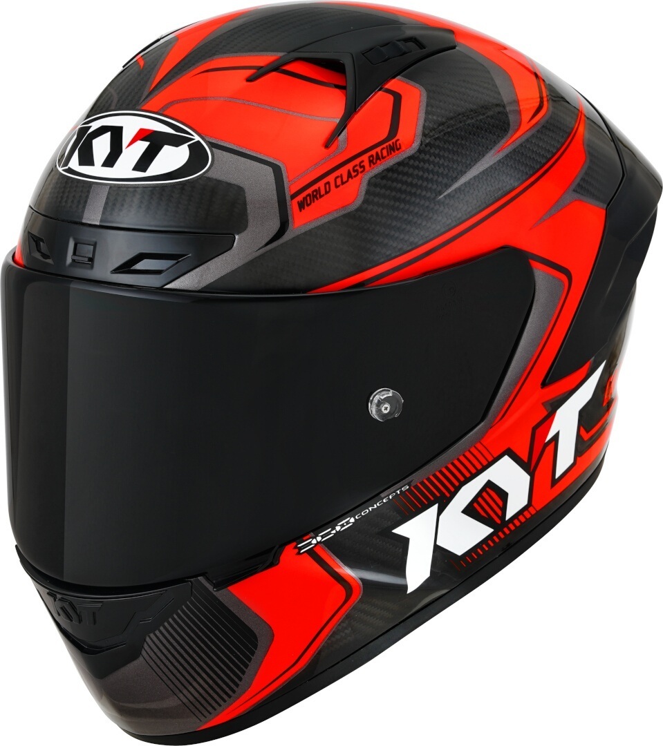 KYT NZ Race Carbon Competition Шлем Красный XS (53/54) 