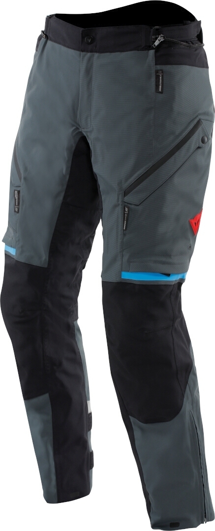 Dainese Mangen Absoluteshell Pro водонепроницаемые мотоциклетные текстильные брюки Серый/Черный/Синий 44 