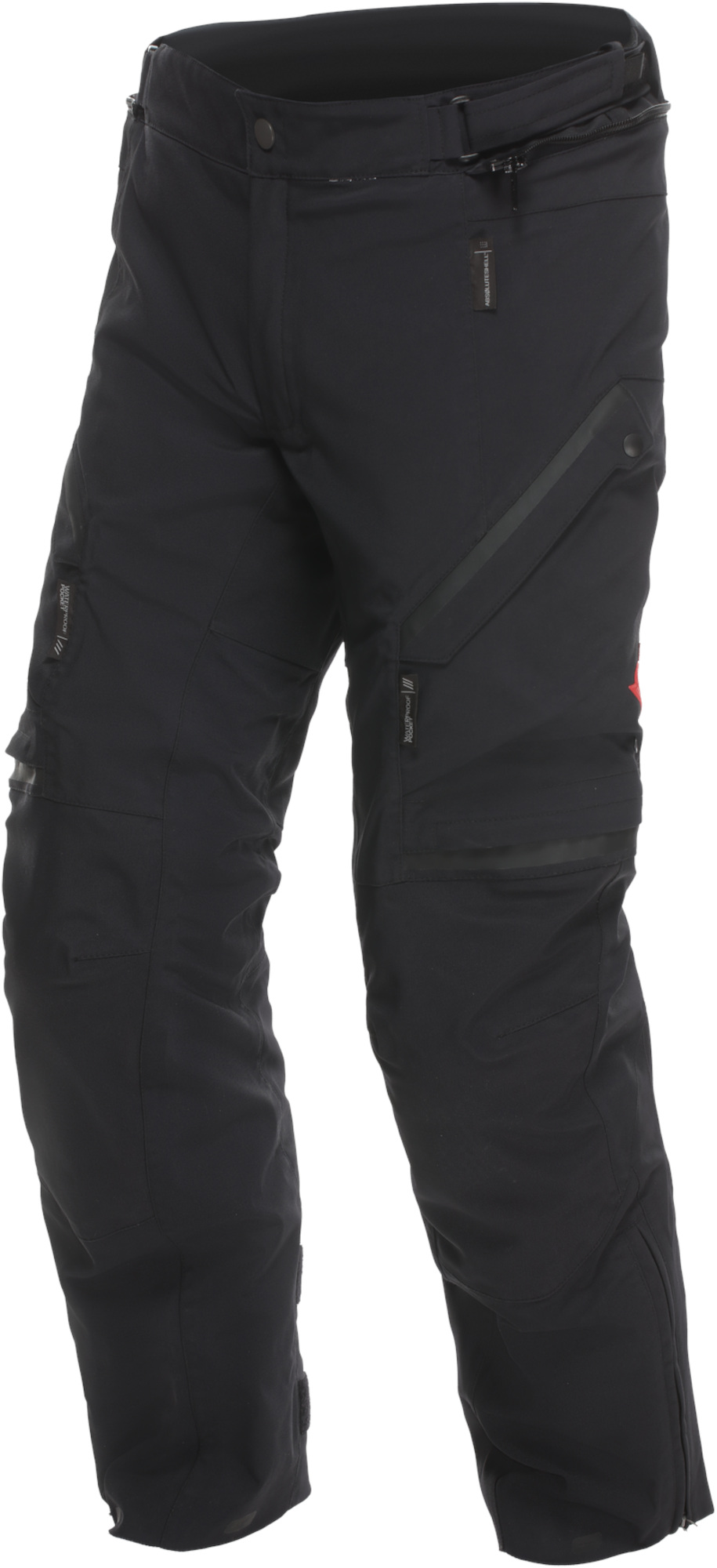 Dainese Mangen Absoluteshell Pro водонепроницаемые мотоциклетные текстильные брюки Черный короткий 55 