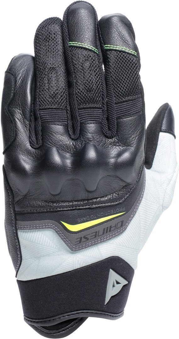 Dainese Ermex Мотоциклетные перчатки Черный/Зеленый XS 