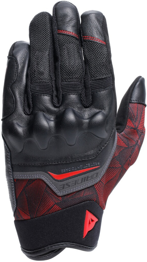 Dainese Ermex Мотоциклетные перчатки Черный/Красный XS 
