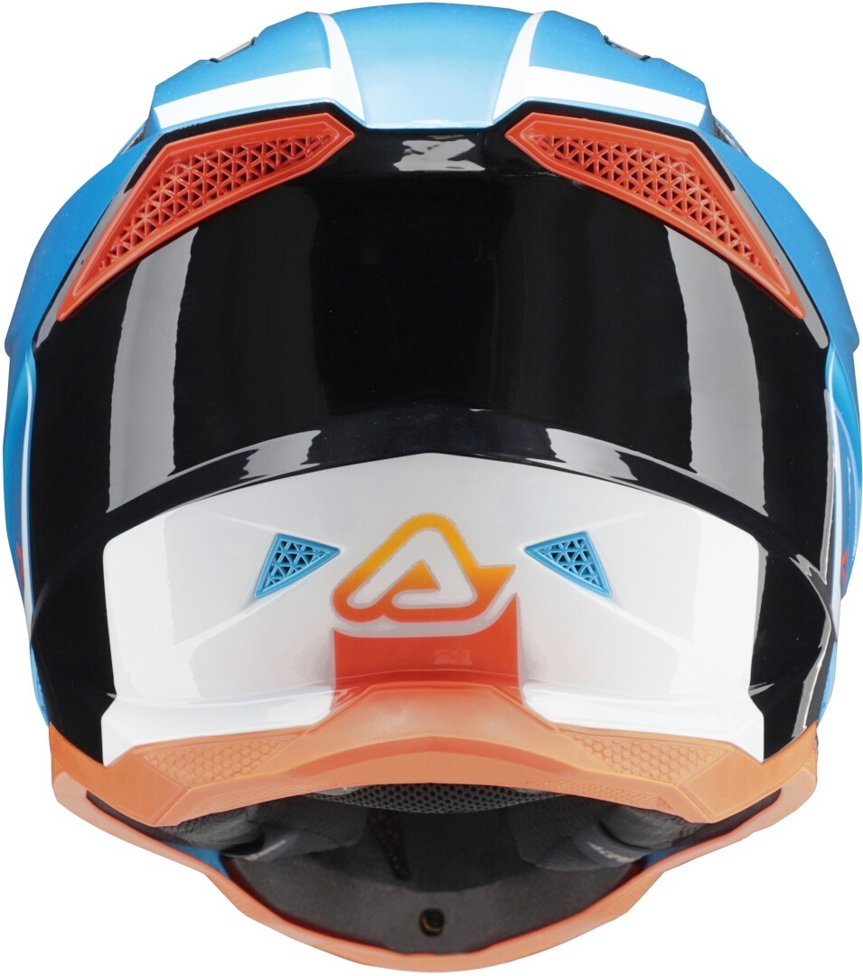 Photos - Motorcycle Helmet ACERBIS T711 Motocross Helmet, blue, Size XL for Men 
