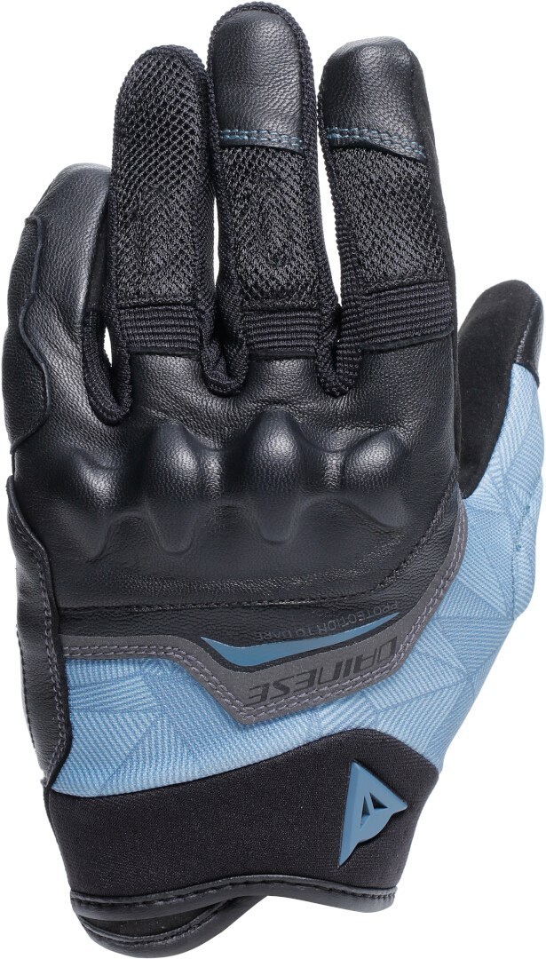 Dainese Ermex Женские мотоциклетные перчатки Черный/Синий XS 