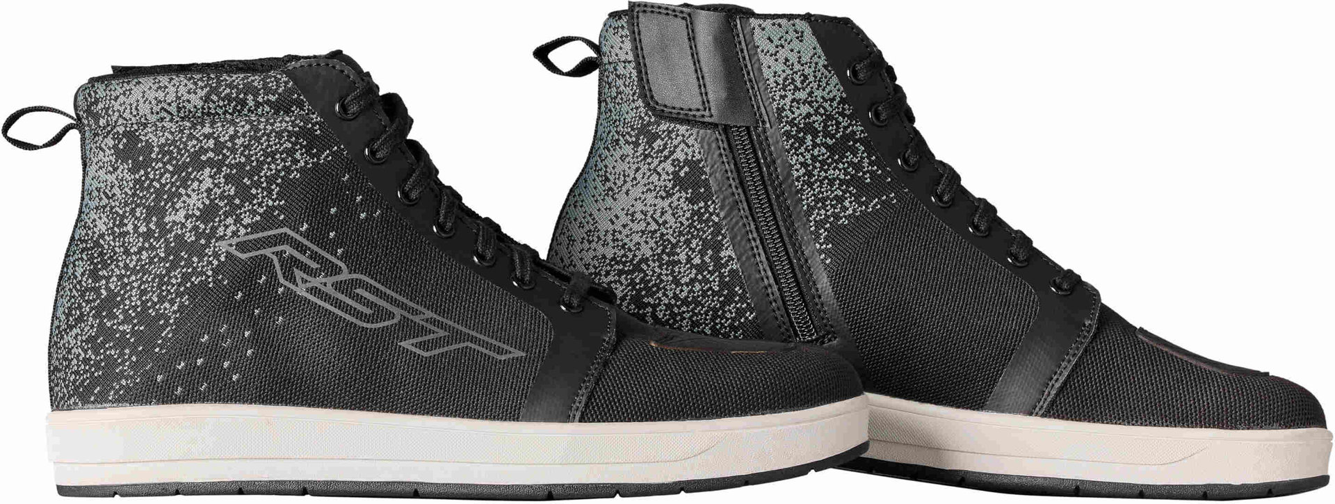 Rst Men's Black Grey Urban-K Motorcycle Shoes, Black-Grey, Size 44 For