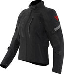 Dainese Mangen Absoluteshell Pro Black wasserdichte Damen Motorrad Textiljacke