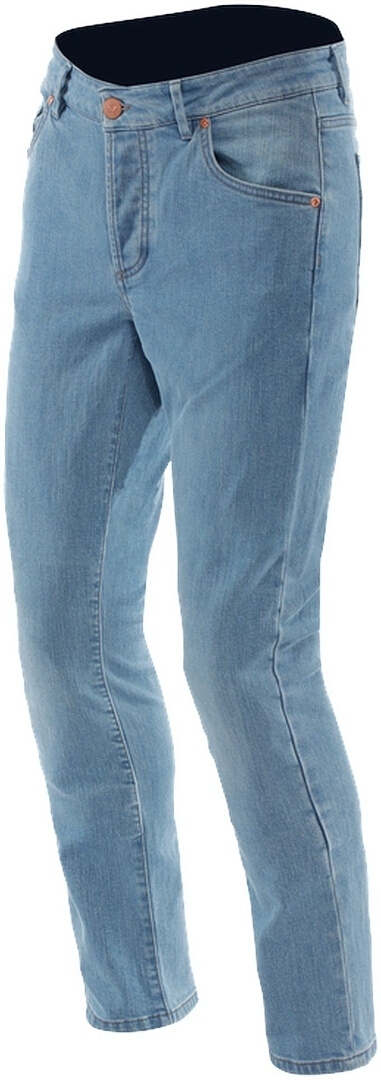 Dainese Men's Blue 5 Pocket Slim Motorcycle Jeans, For Size 29