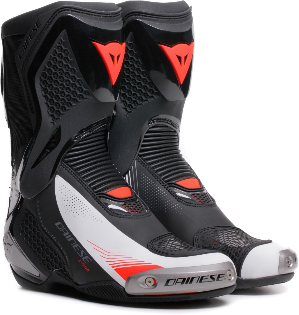 Dainese Torque 4 Женские мотоциклетные сапоги Черный/Белый/Красный 38 