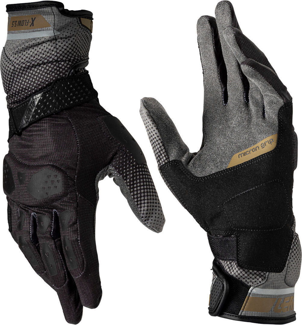 Leatt ADV X-Flow 5.5 Мотоциклетные перчатки Черный 3XL 