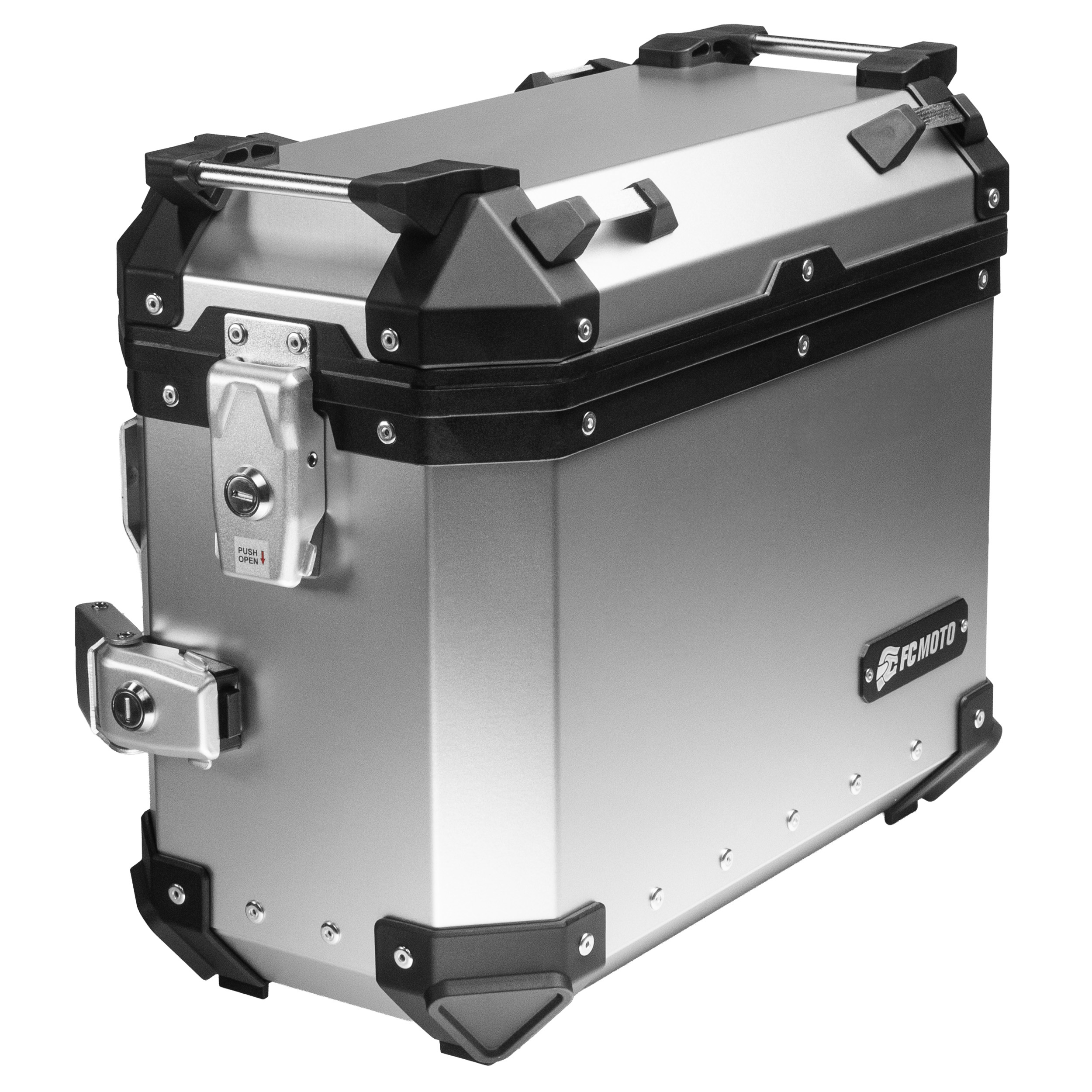 FC-Moto Terreno EVO 28 L Alu Valise latérale, gris-argent, taille 28