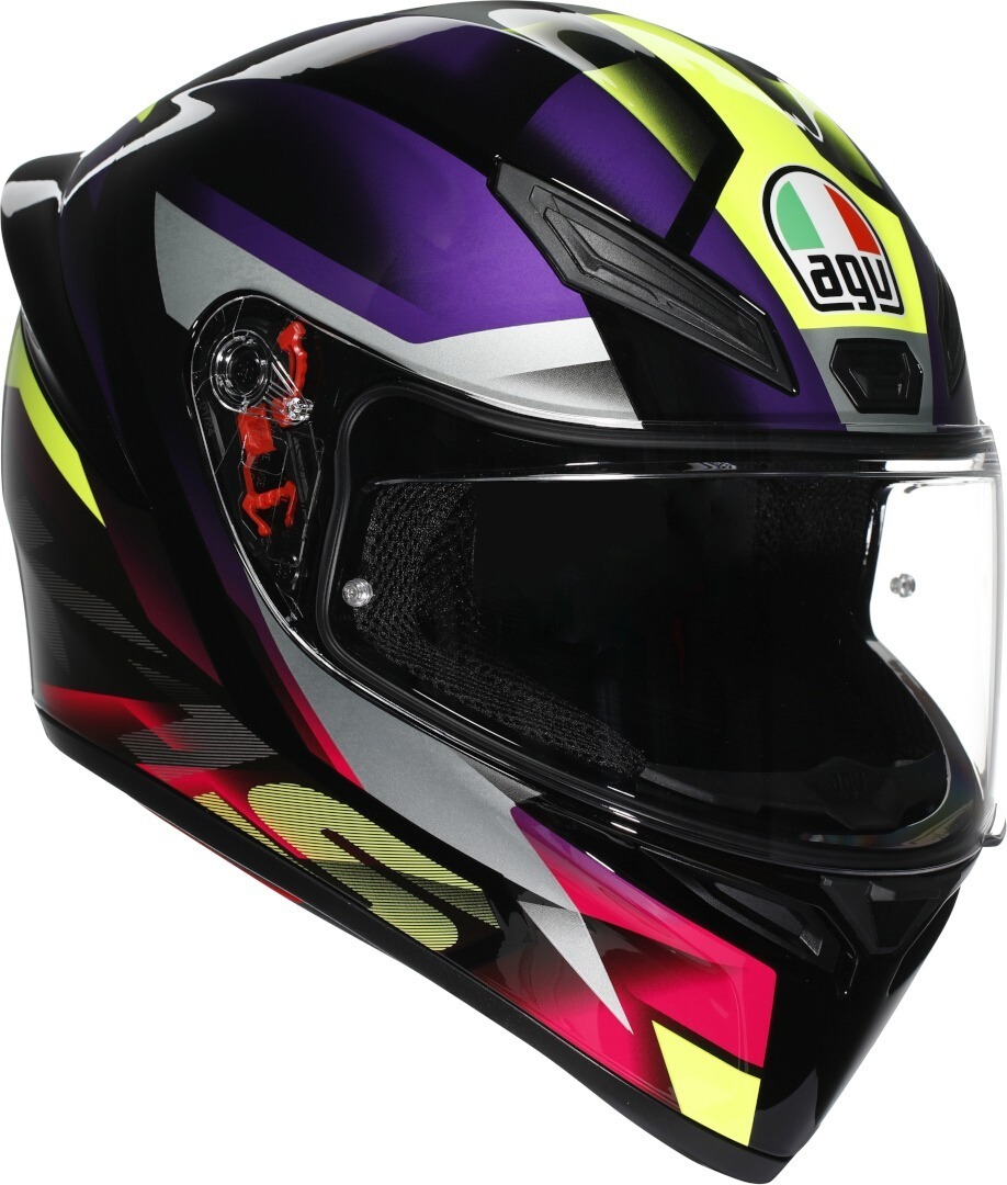 AGV K1 S Fastlap Шлем Черный/Пурпурный XS (53/54) 