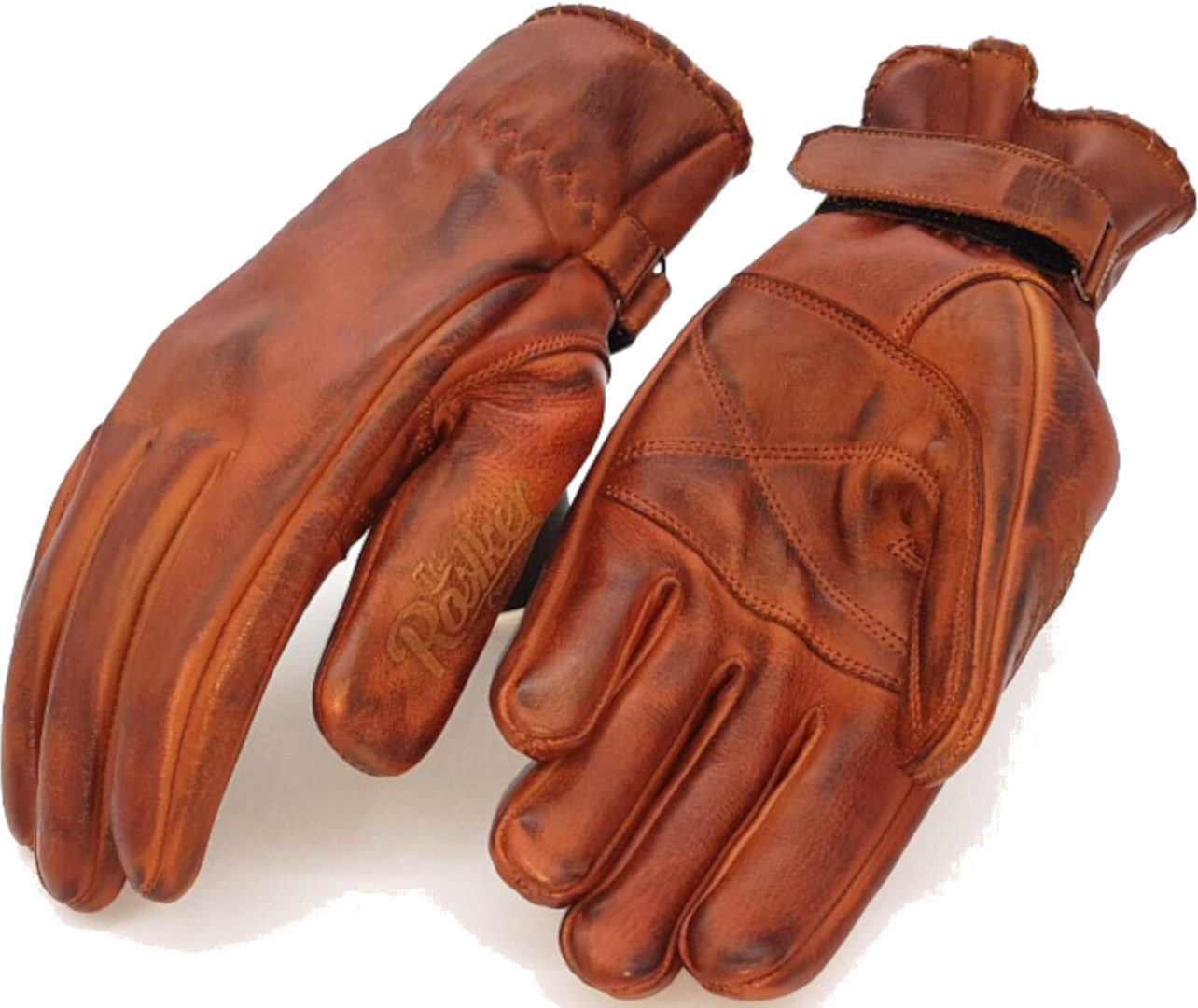 Rokker McAllen Gants de moto, brun, taille 3XL pour Hommes