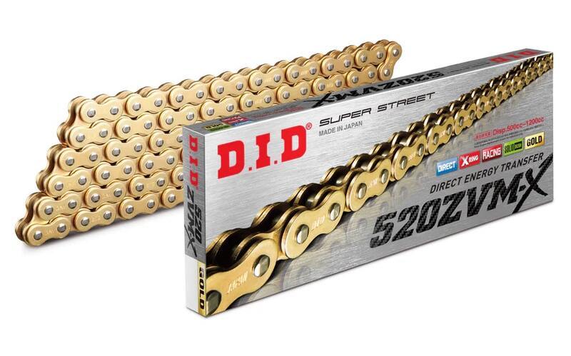 D.I.D Kit chaîne DID/PBR 520ZVM-X 16/45 super-renforcé - couronne standard