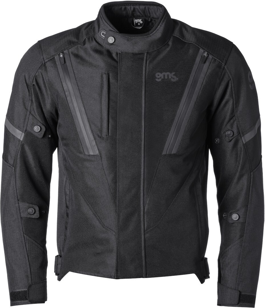 GMS Avon WP Veste textile de moto imperméable, noir, taille XL pour Hommes