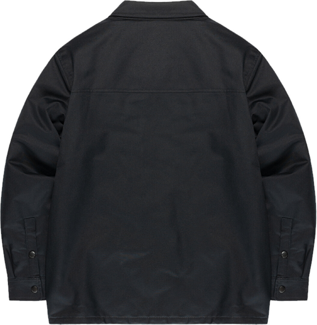 Side view of Vintage Industries Hendrix Shirt, black, Size L for Men