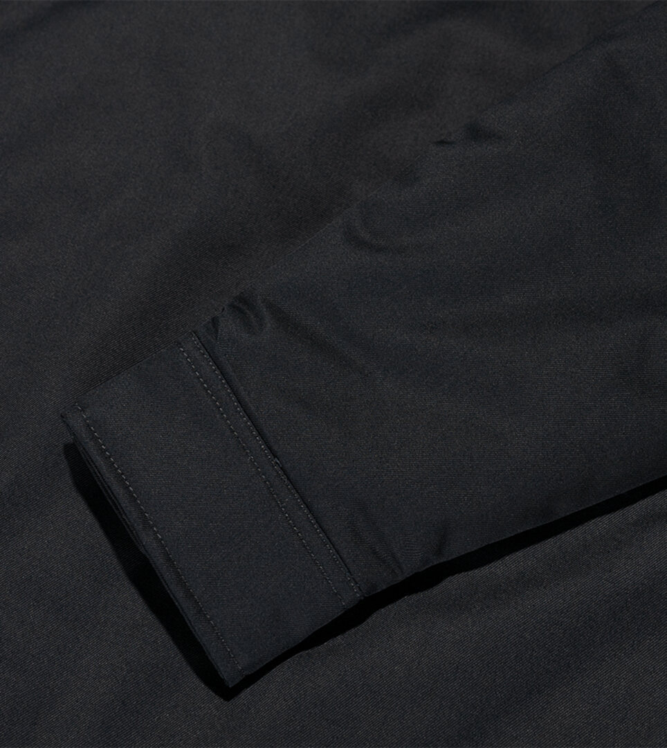 Side view of Vintage Industries Hendrix Shirt, black, Size L for Men