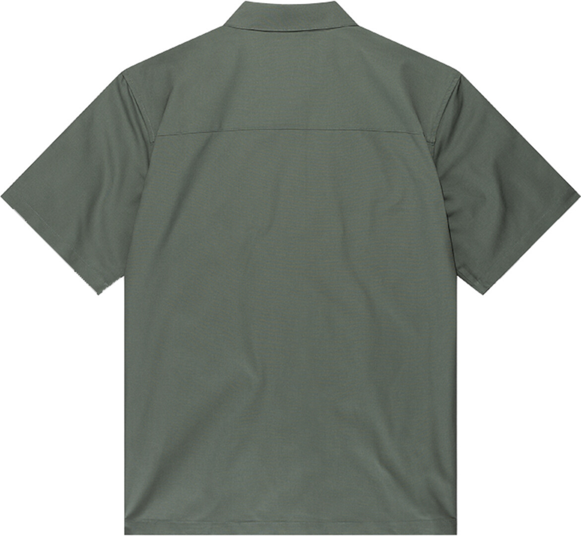 Side view of Vintage Industries Dexter Shirt, green, Size XL for Men
