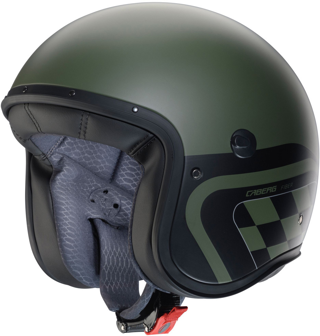 Caberg Men's Green Freeride X Daytona Jet Helmet, Size S For