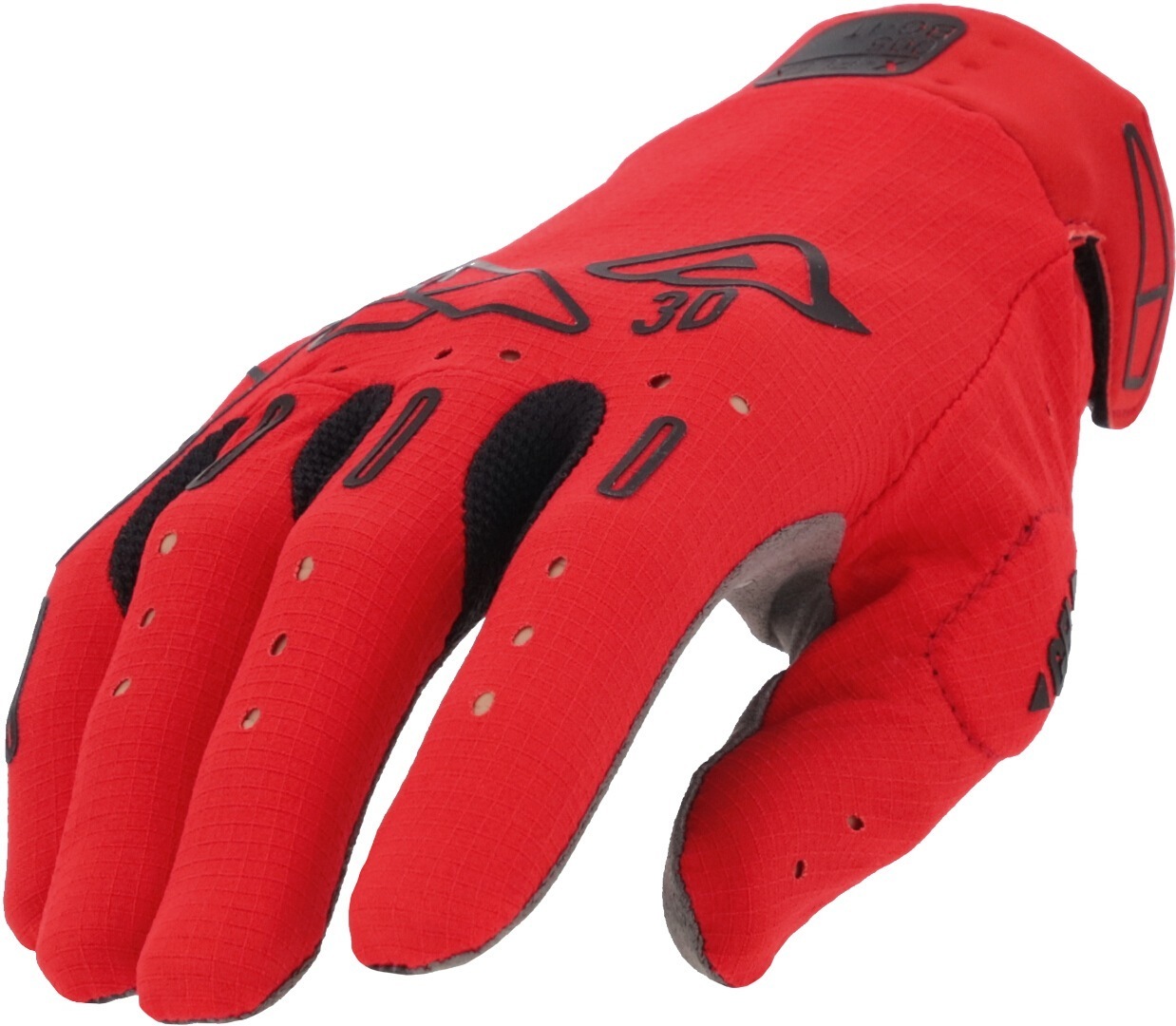 Acerbis X-Flex 2.0 Motocross Gloves, red, Size M for Men-image-919569898