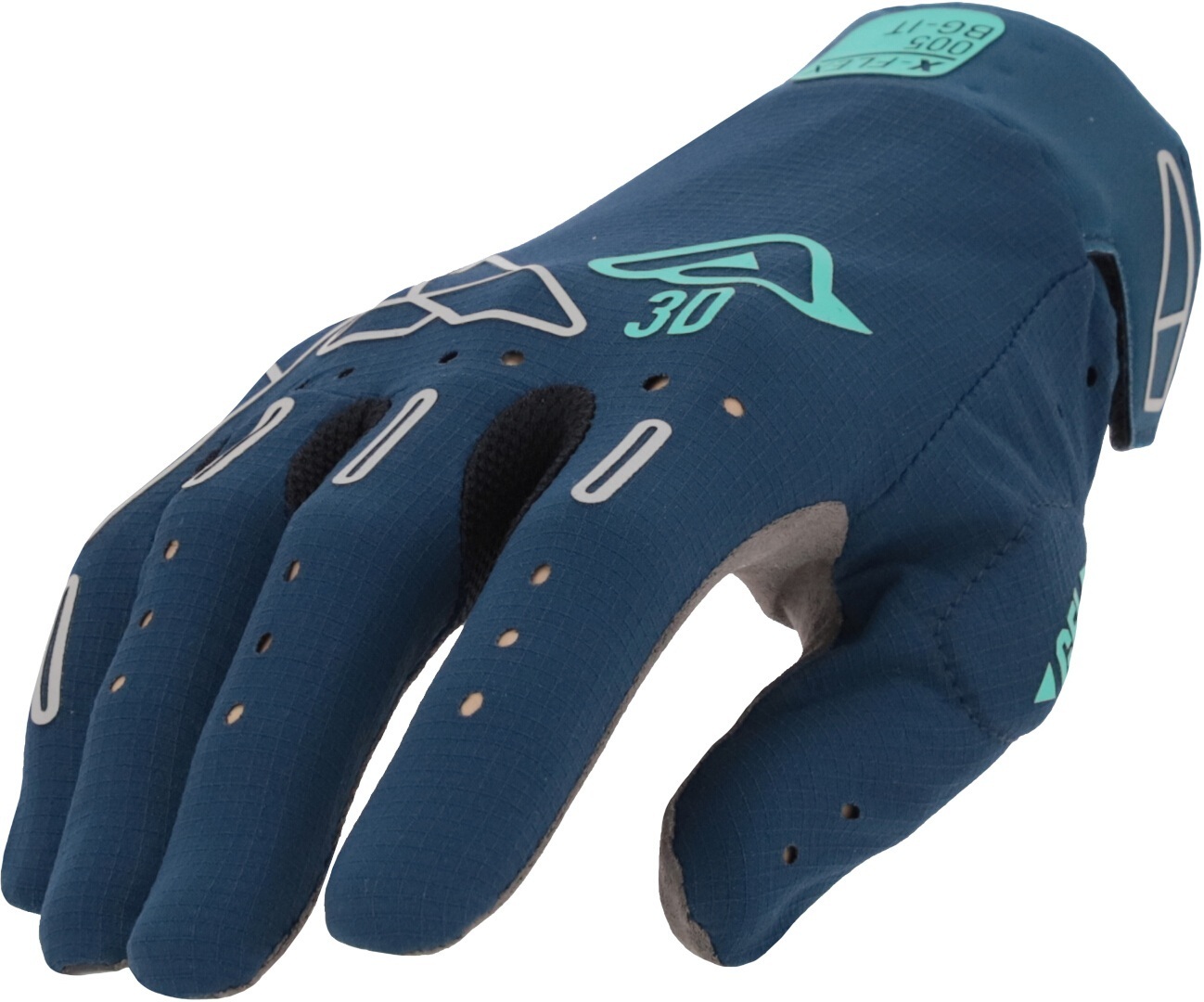 Acerbis X-Flex 2.0 Motocross Gloves, blue, Size 2XL for Men-image-919570070