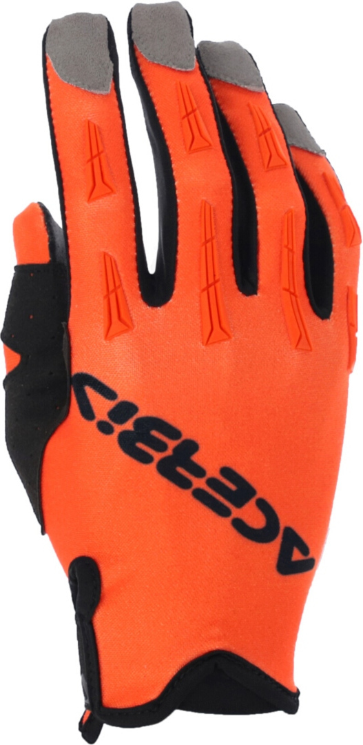 Side view of Acerbis MX X-P 2.0 Motocross Gloves, orange, Size L for Men