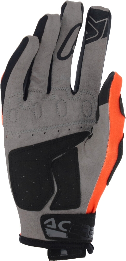 Side view of Acerbis MX X-P 2.0 Motocross Gloves, orange, Size L for Men
