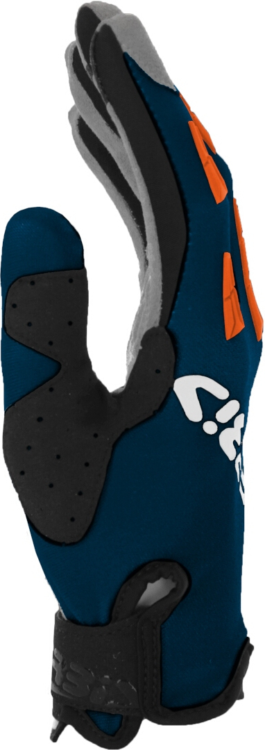 Side view of Acerbis MX X-P 2.0 Motocross Gloves, blue, Size M for Men