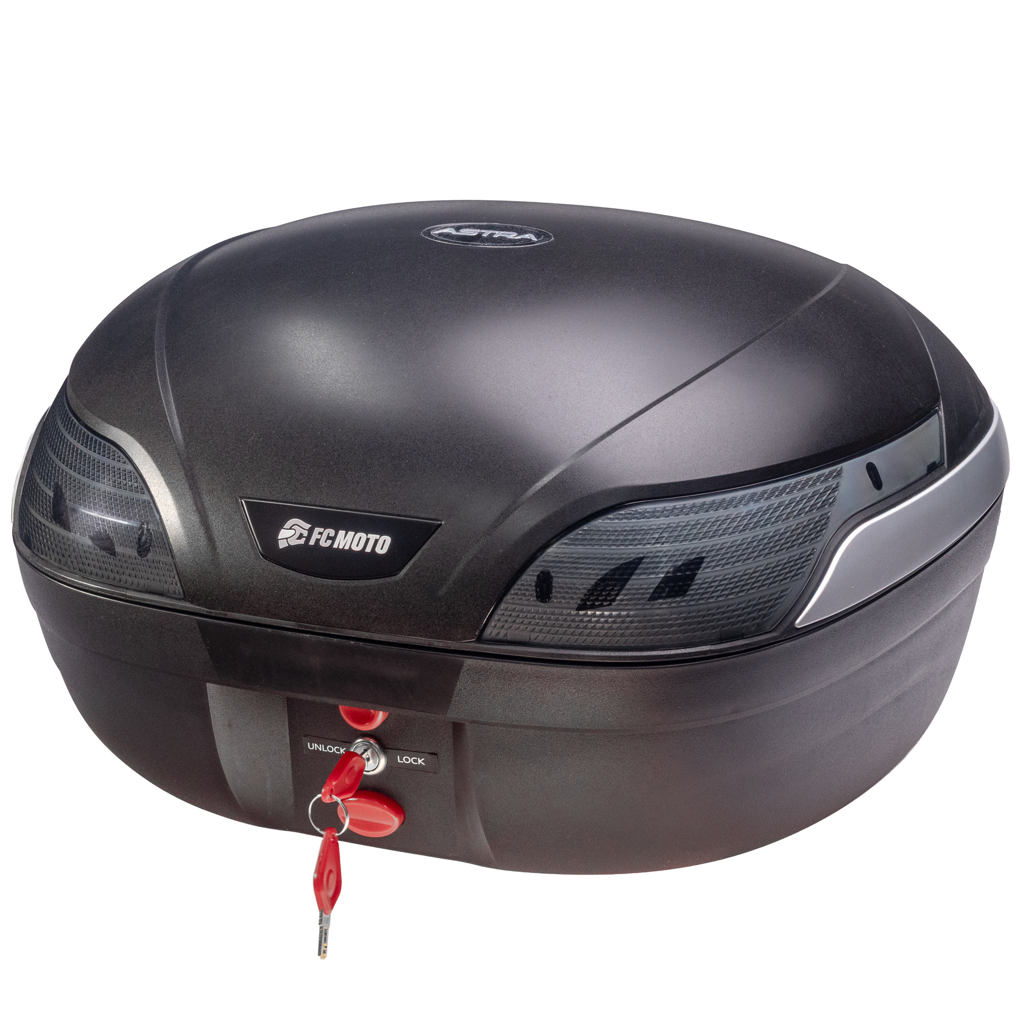 FC-Moto Terreno Basic 48 L Topcase, noir, taille 48