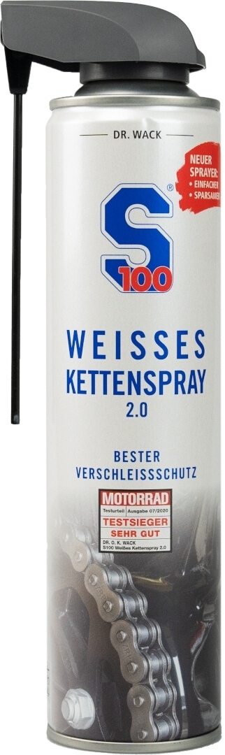 S100 Weisses Kettenspray 2.0 2025 400 ml