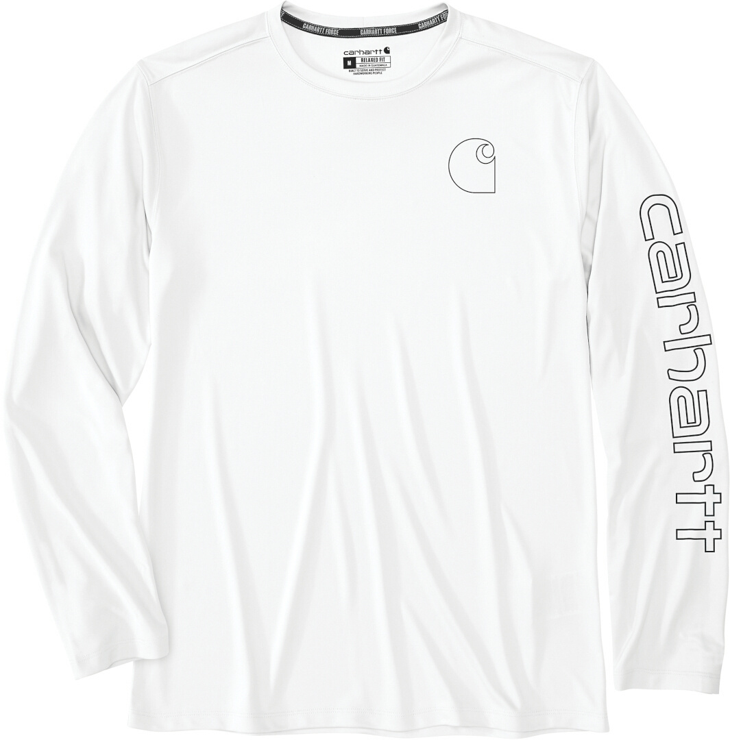 Carhartt Force Sun Defender™ Long-Sleeve Logo Graphic Long-Sleeve Функциональная рубашка