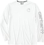 Carhartt Force Sun Defender™ Long-Sleeve Logo Graphic Long-Sleeve Camisa funcional