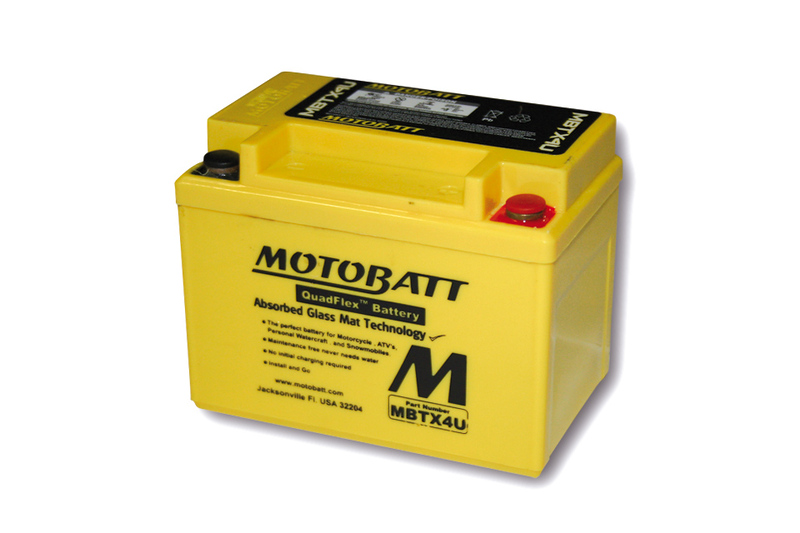 MOTOBATT Batterie MBTX4U