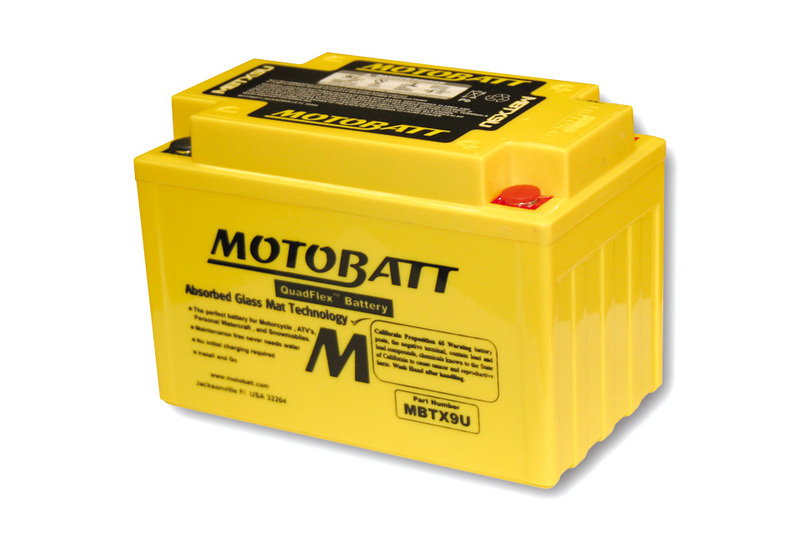 MOTOBATT Baterie MBTX9U