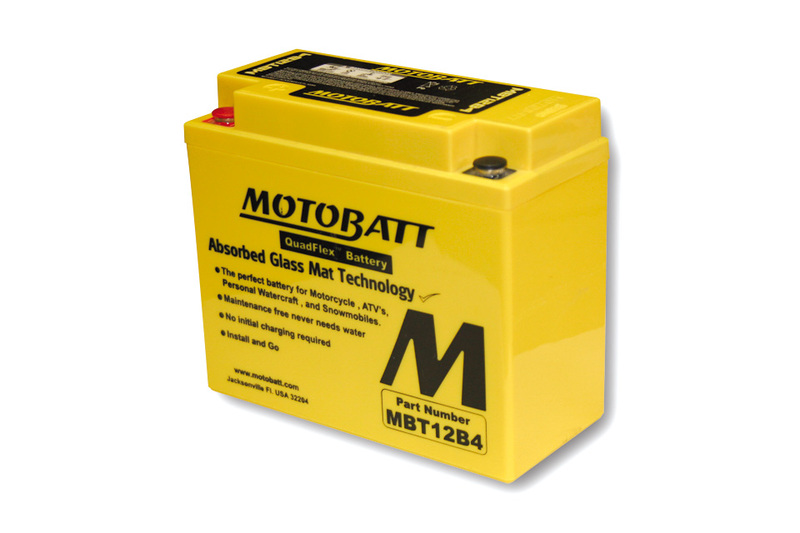 MOTOBATT Batterie MBT12B4
