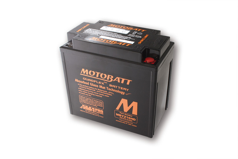 MOTOBATT 배터리 MBYZ16HD