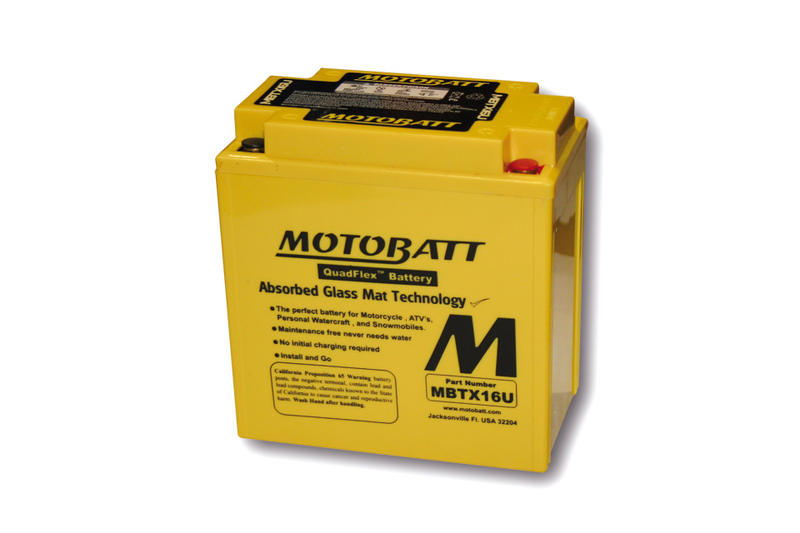 MOTOBATT Batterie MBTX16U