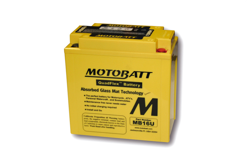 MOTOBATT Batterie MB16U