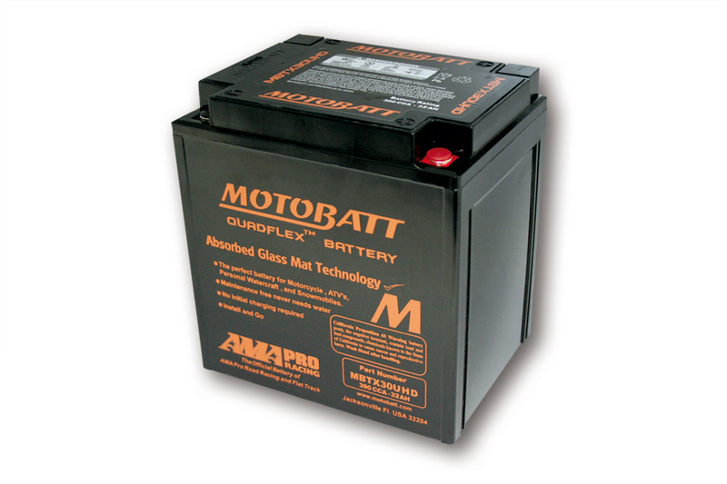 MOTOBATT Batterie MBTX30UHD, Black, noir