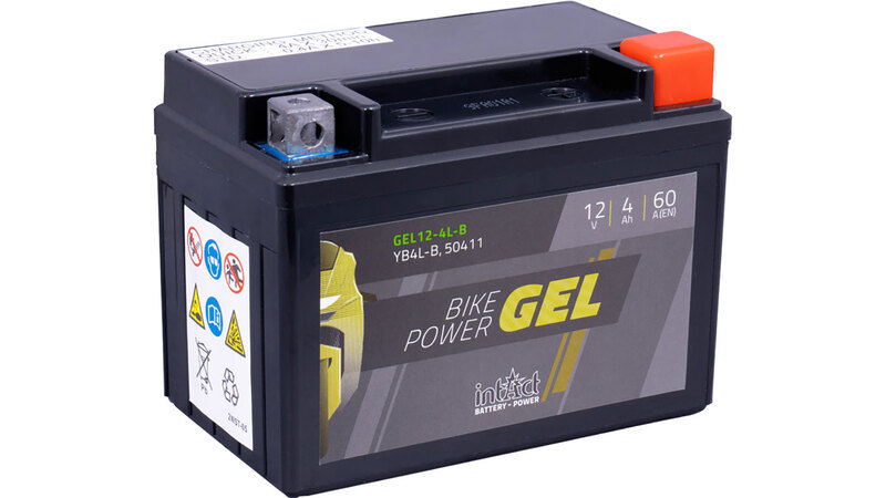 INTACT Bike Power Battery GEL YB4L-B
