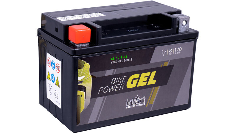 INTACT バイクパワーバッテリー ゲル YTX9-BS