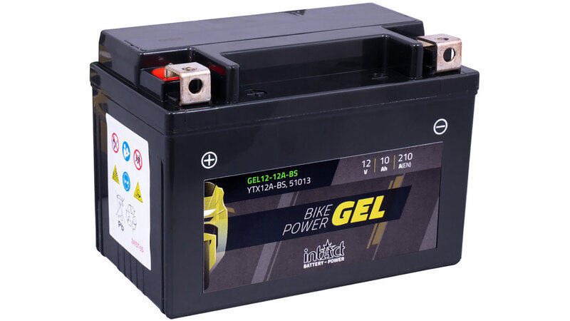 INTACT Sykkelbatteri GEL YTX12A-BS